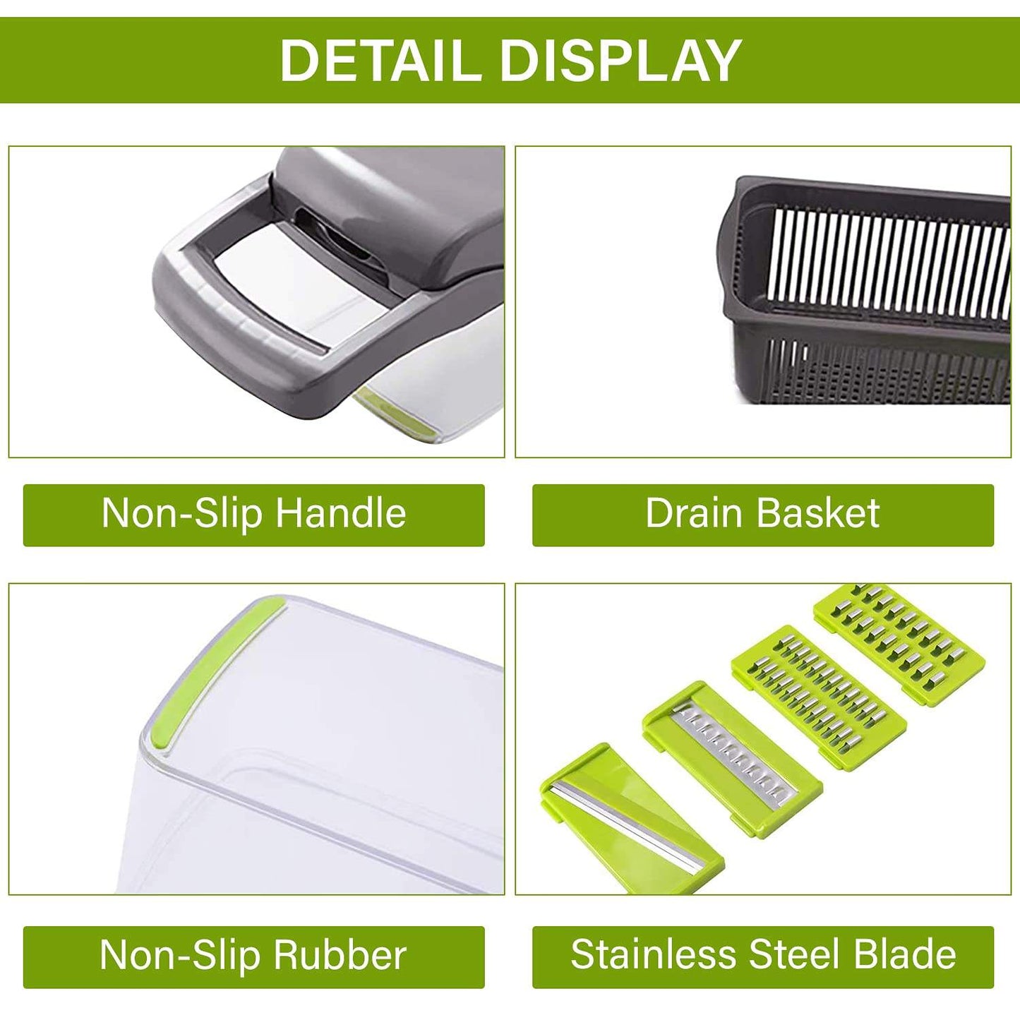The Perfect Cut: 12-in-1 Vegetable Chopper and Mandolin Slicer